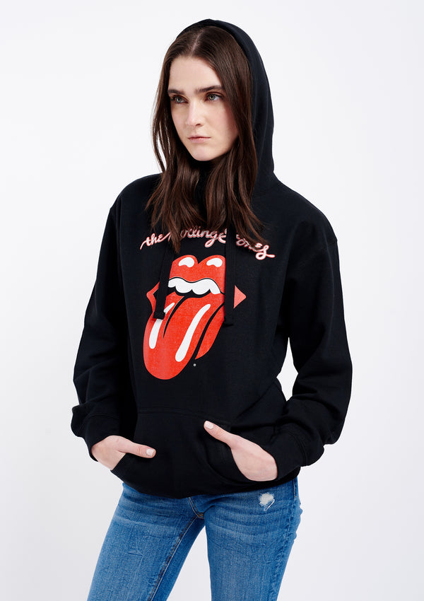 Rolling Stones Women's Black Hoodie