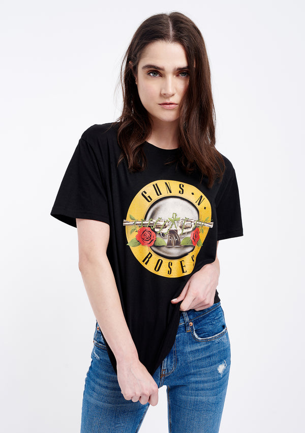 Guns N' Roses Band Women's Black Tee