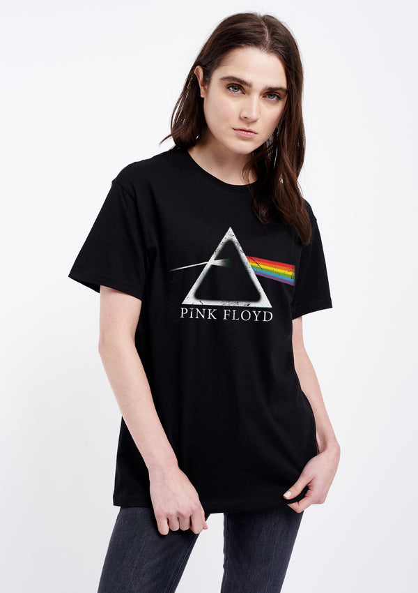 Pink Floyd The Dark Side Of The Moon Women's Black Tee