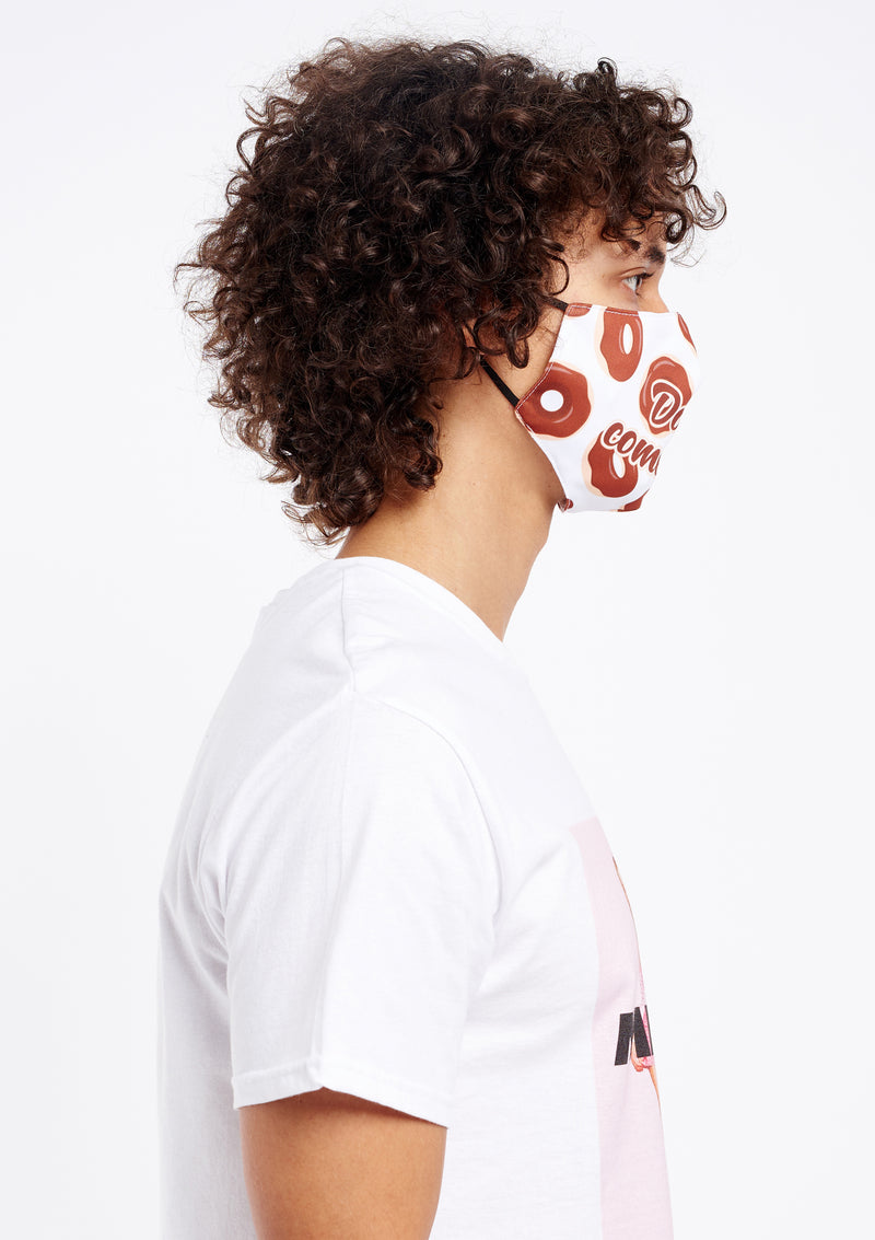 Adult Unisex Donut Come Close Non-Medical Face Mask – Novel Teez