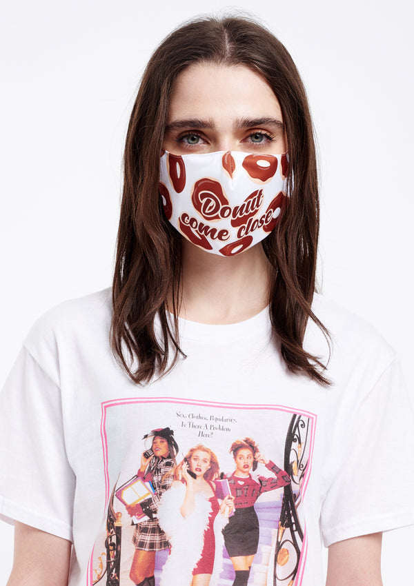 Adult Unisex Donut Come Close Non-Medical Face Mask