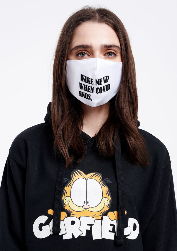 Adult Unisex Wake Me Up When Covid Ends Non-Medical Face Mask