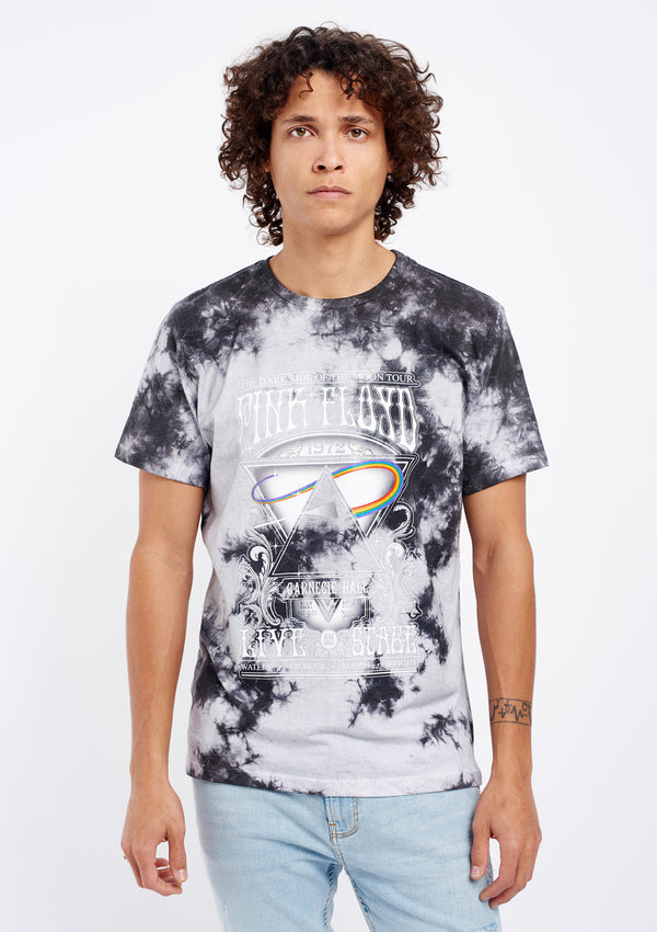 Pink Floyd Band Men's Tie Dye Tee