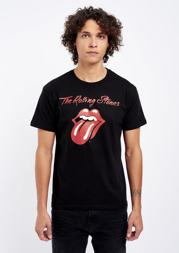 Rolling Stones Band Men's Black Tee