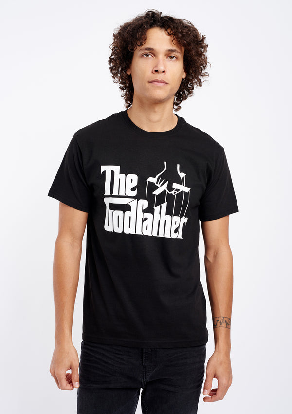 The Godfather Men's Black Tee