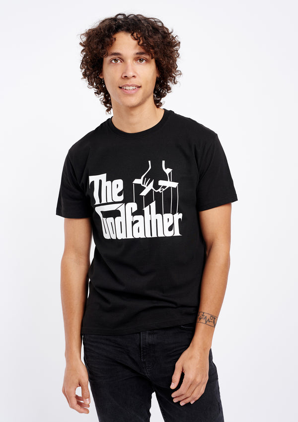 The Godfather Men's Black Tee