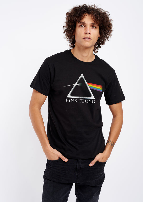 Pink Floyd The Dark Side Of The Moon Men's Black Tee